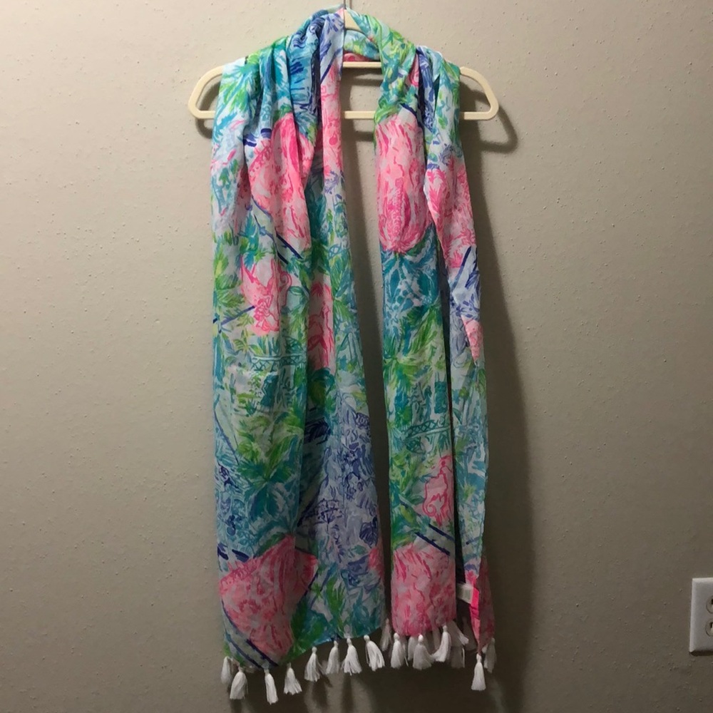 Lilly Pulitzer EUC scarf